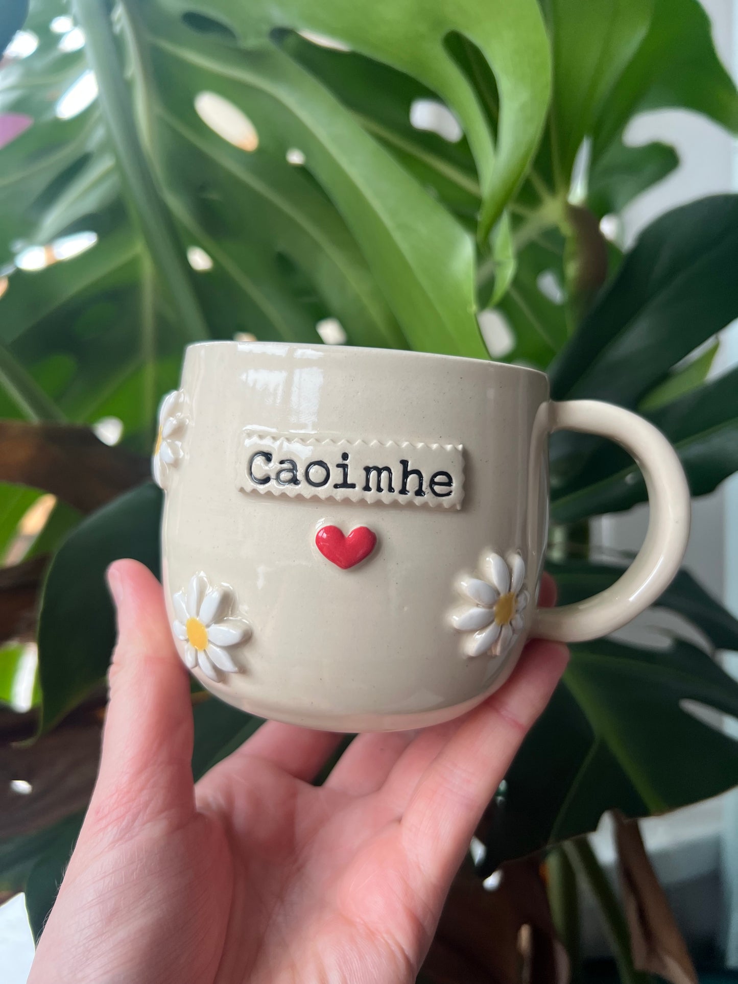 Hand decorated Customised Mugs