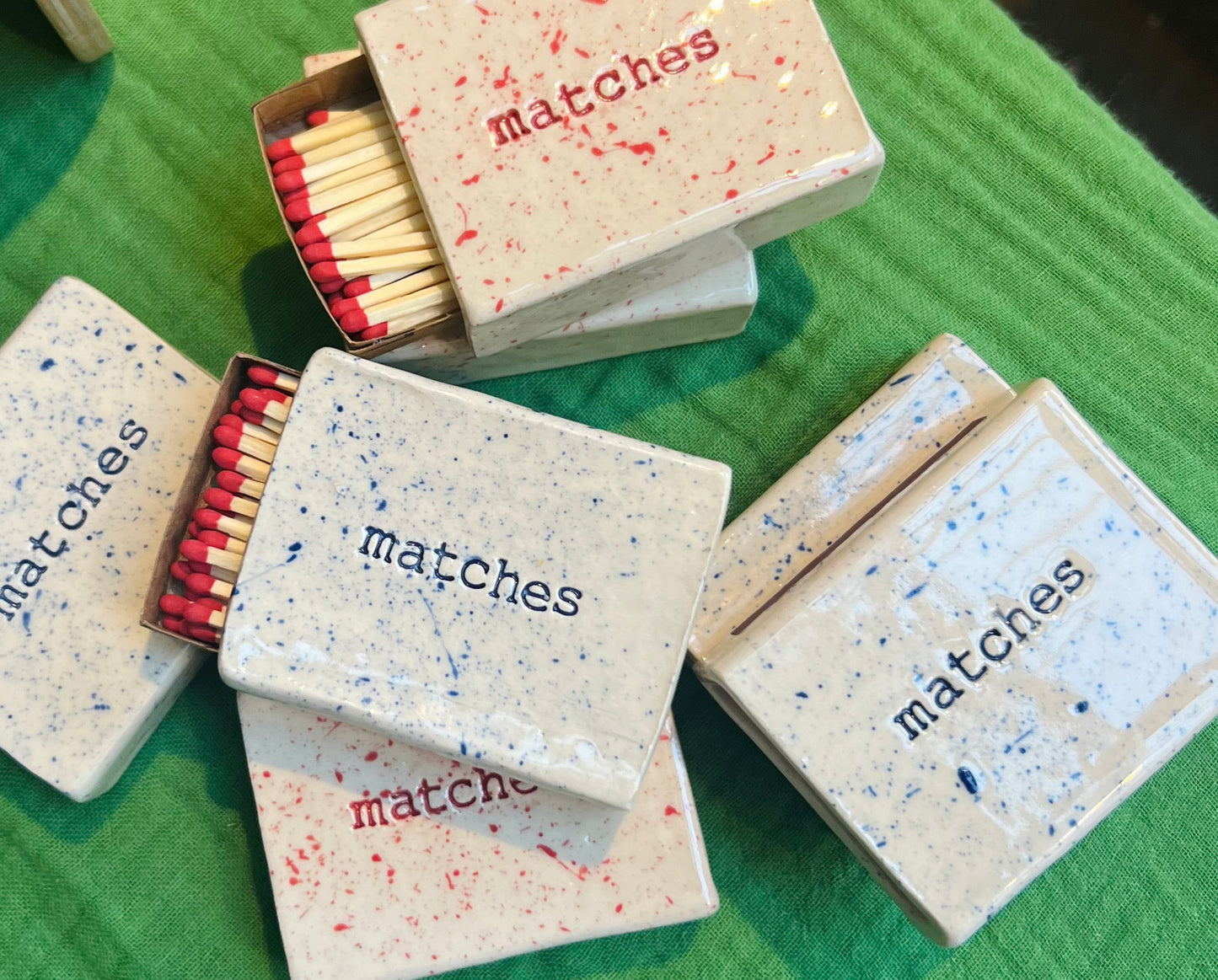Ceramic Matchbox