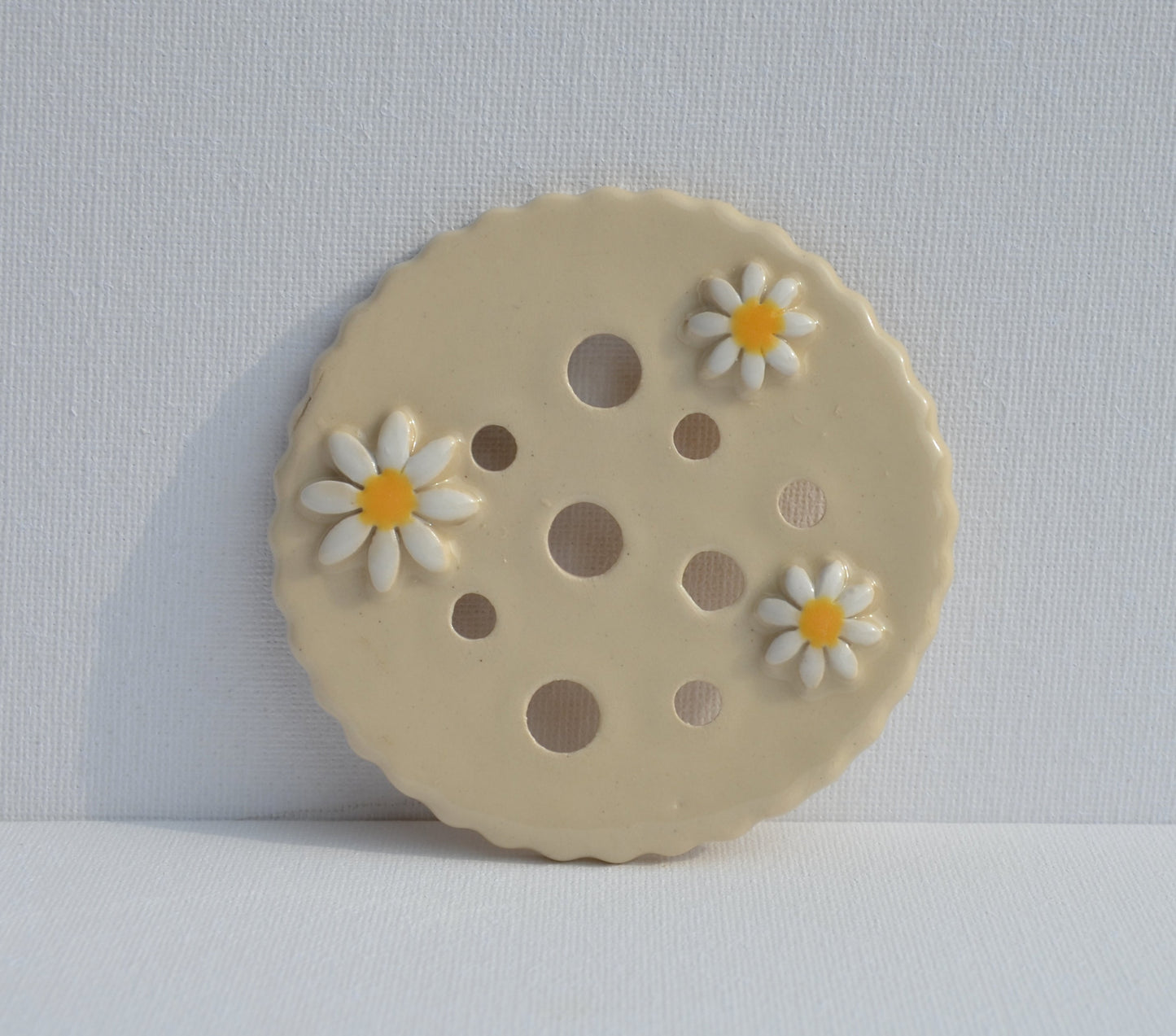 Jam jar flower holder / propagator